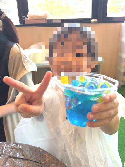 PARCふくしま　児童発達支援　年少　3歳児　4歳児　季節の遊び　夏の遊び　集団療育　保育士　児童指導員　理学療法士　作業療法士　言語聴覚士　ペープサート
