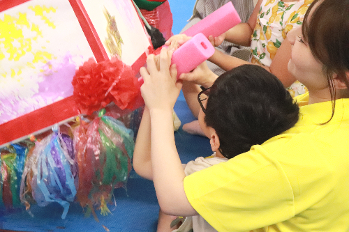 夏祭り 京都府伏見区 京都市伏見区 夏祭り大会 夏祭りイベント 重症心身障害児 児童発達支援 放課後等デイサービス 医療的ケア児 看護師 理学療法士 作業療法士 言語聴覚士 児童指導員 保育士