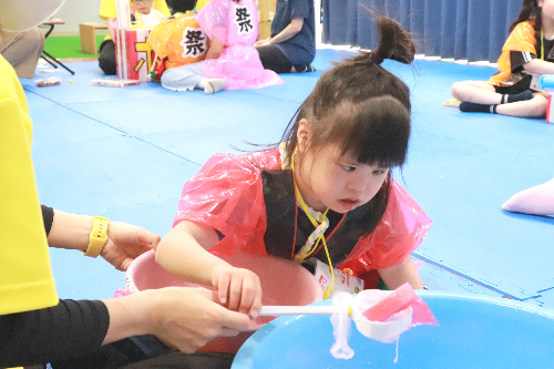 夏祭り 京都府伏見区 京都市伏見区 夏祭り大会 夏祭りイベント 重症心身障害児 児童発達支援 放課後等デイサービス 医療的ケア児 看護師 理学療法士 作業療法士 言語聴覚士 児童指導員 保育士